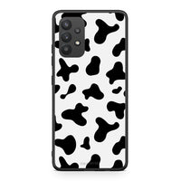 Thumbnail for Samsung A32 4G Cow Print θήκη από τη Smartfits με σχέδιο στο πίσω μέρος και μαύρο περίβλημα | Smartphone case with colorful back and black bezels by Smartfits