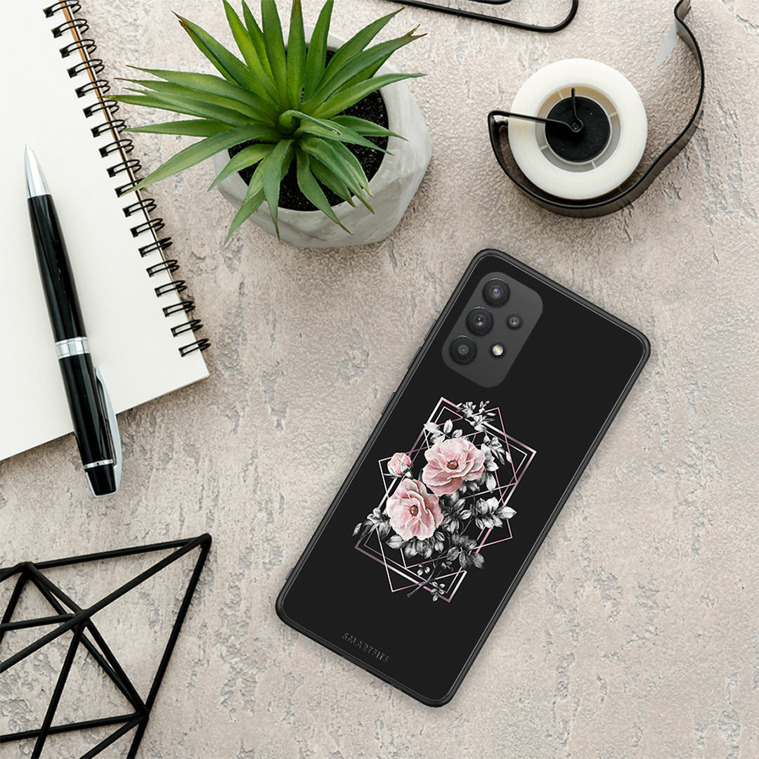 Flower Frame - Samsung Galaxy A32 4G case
