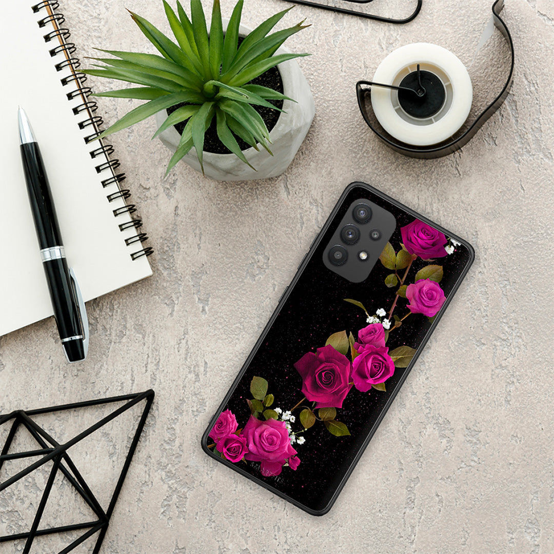 Flower Red Roses - Samsung Galaxy A32 4G case