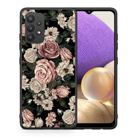 Thumbnail for Θήκη Samsung A32 4G Wild Roses Flower από τη Smartfits με σχέδιο στο πίσω μέρος και μαύρο περίβλημα | Samsung A32 4G Wild Roses Flower case with colorful back and black bezels