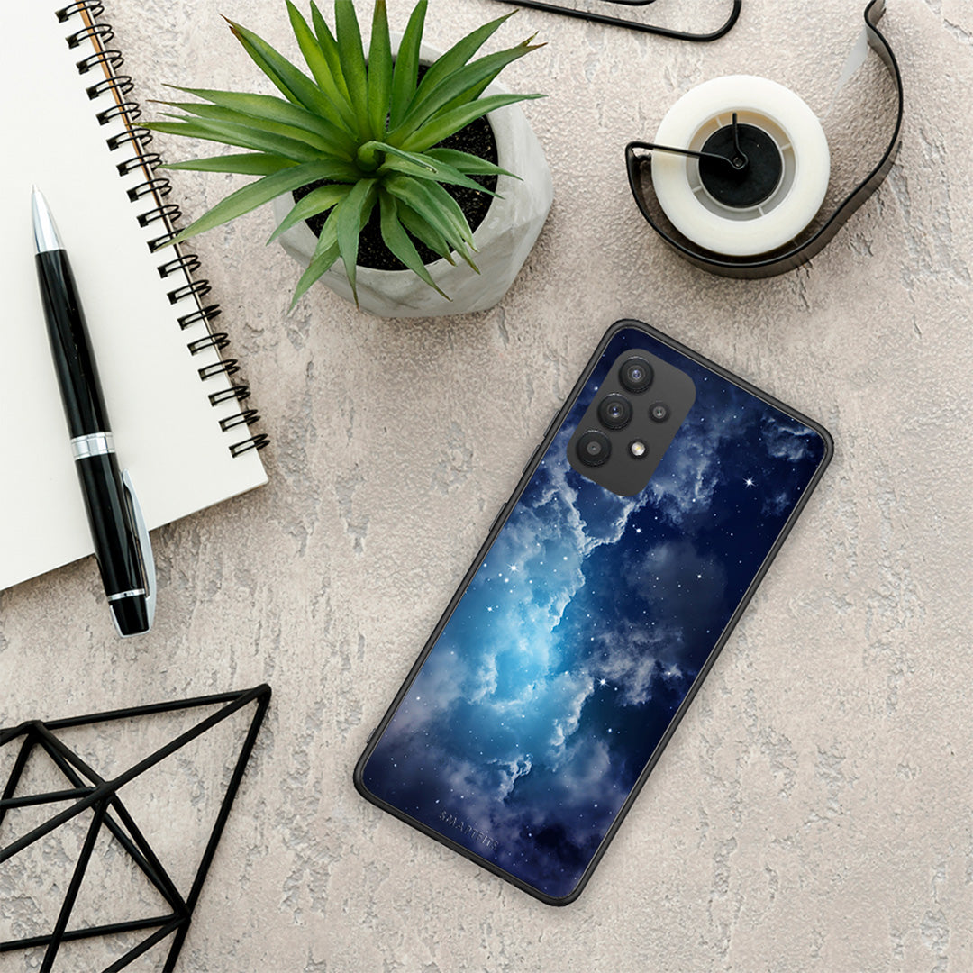 Galactic Blue Sky - Samsung Galaxy A32 4G case
