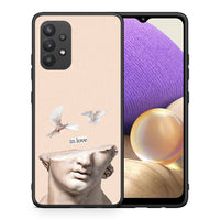 Thumbnail for Θήκη Samsung A32 4G In Love από τη Smartfits με σχέδιο στο πίσω μέρος και μαύρο περίβλημα | Samsung A32 4G In Love case with colorful back and black bezels