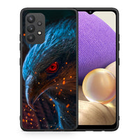 Thumbnail for Θήκη Samsung A32 4G Eagle PopArt από τη Smartfits με σχέδιο στο πίσω μέρος και μαύρο περίβλημα | Samsung A32 4G Eagle PopArt case with colorful back and black bezels