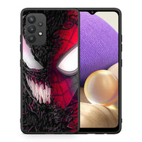 Thumbnail for Θήκη Samsung A32 4G SpiderVenom PopArt από τη Smartfits με σχέδιο στο πίσω μέρος και μαύρο περίβλημα | Samsung A32 4G SpiderVenom PopArt case with colorful back and black bezels