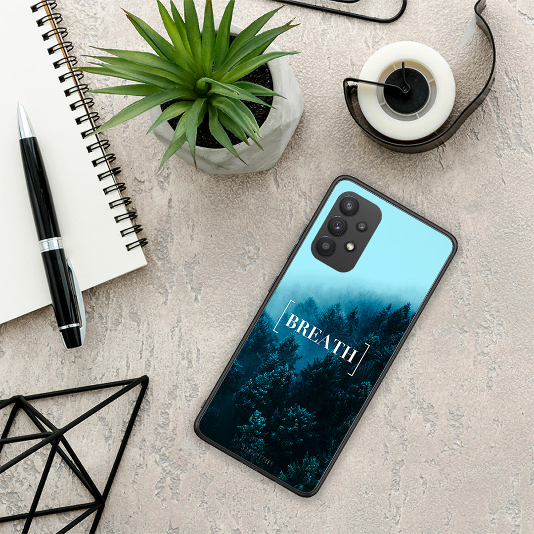 Quote Breath - Samsung Galaxy A32 4G case