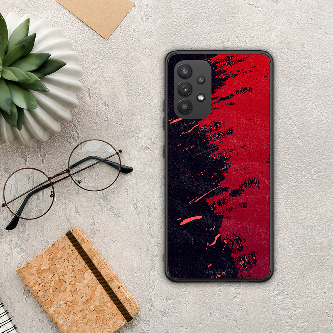 Red Paint - Samsung Galaxy A32 4G case