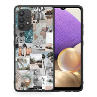 Thumbnail for Θήκη Samsung A32 4G Retro Beach Life από τη Smartfits με σχέδιο στο πίσω μέρος και μαύρο περίβλημα | Samsung A32 4G Retro Beach Life case with colorful back and black bezels