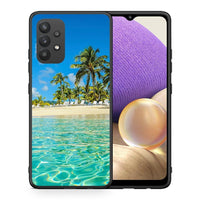 Thumbnail for Θήκη Samsung A32 4G Tropical Vibes από τη Smartfits με σχέδιο στο πίσω μέρος και μαύρο περίβλημα | Samsung A32 4G Tropical Vibes case with colorful back and black bezels