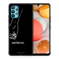 Thumbnail for Θήκη Αγίου Βαλεντίνου Samsung Galaxy A32 5G Always & Forever 2 από τη Smartfits με σχέδιο στο πίσω μέρος και μαύρο περίβλημα | Samsung Galaxy A32 5G Always & Forever 2 case with colorful back and black bezels