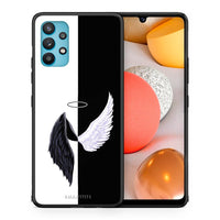 Thumbnail for Θήκη Samsung Galaxy A32 5G  Angels Demons από τη Smartfits με σχέδιο στο πίσω μέρος και μαύρο περίβλημα | Samsung Galaxy A32 5G  Angels Demons case with colorful back and black bezels