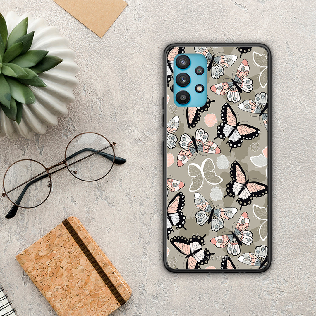 Boho Butterflies - Samsung Galaxy A32 5G case
