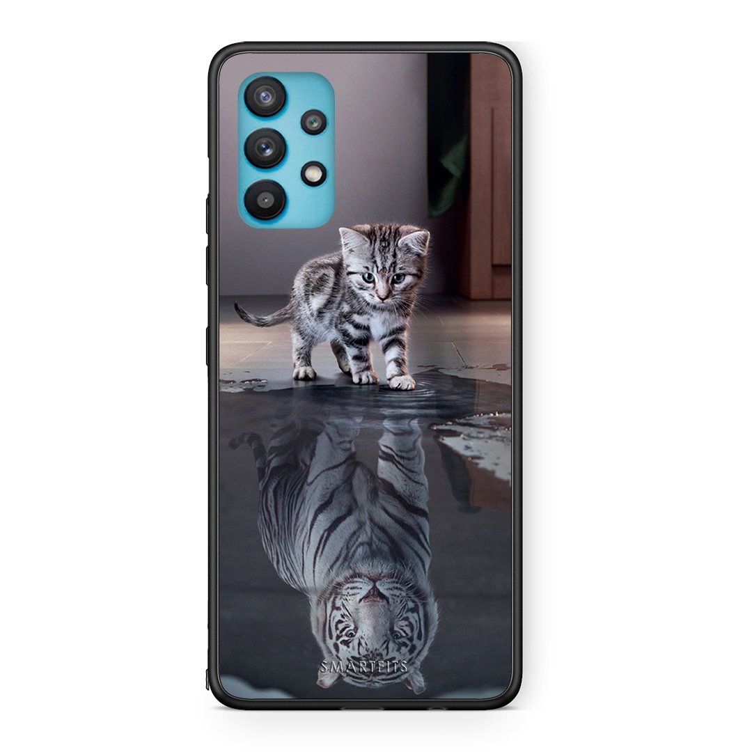 4 - Samsung Galaxy A32 5G  Tiger Cute case, cover, bumper