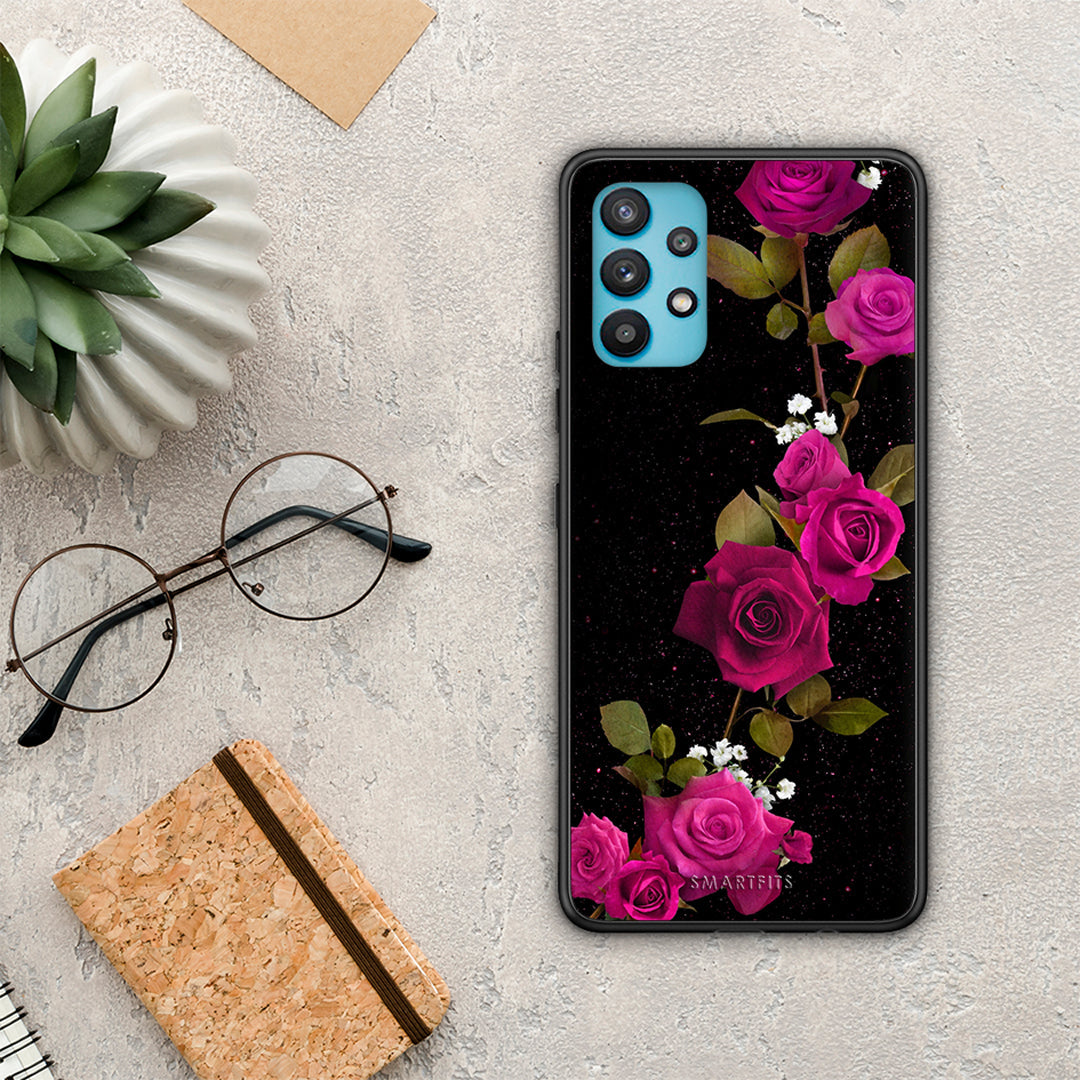 Flower Red Roses - Samsung Galaxy A32 5G case