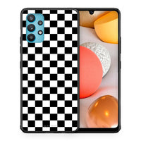 Thumbnail for Θήκη Samsung Galaxy A32 5G  Squares Geometric από τη Smartfits με σχέδιο στο πίσω μέρος και μαύρο περίβλημα | Samsung Galaxy A32 5G  Squares Geometric case with colorful back and black bezels