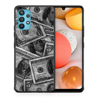 Thumbnail for Θήκη Samsung Galaxy A32 5G  Money Dollars από τη Smartfits με σχέδιο στο πίσω μέρος και μαύρο περίβλημα | Samsung Galaxy A32 5G  Money Dollars case with colorful back and black bezels