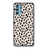 Thumbnail for Samsung Galaxy A32 5G  New Polka Dots θήκη από τη Smartfits με σχέδιο στο πίσω μέρος και μαύρο περίβλημα | Smartphone case with colorful back and black bezels by Smartfits