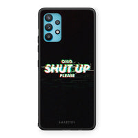 Thumbnail for Samsung Galaxy A32 5G  OMG ShutUp θήκη από τη Smartfits με σχέδιο στο πίσω μέρος και μαύρο περίβλημα | Smartphone case with colorful back and black bezels by Smartfits