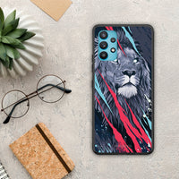 Thumbnail for PopArt Lion Designer - Samsung Galaxy A32 5G case