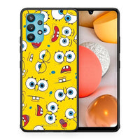 Thumbnail for Θήκη Samsung Galaxy A32 5G  Sponge PopArt από τη Smartfits με σχέδιο στο πίσω μέρος και μαύρο περίβλημα | Samsung Galaxy A32 5G  Sponge PopArt case with colorful back and black bezels
