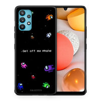 Thumbnail for Θήκη Samsung Galaxy A32 5G  AFK Text από τη Smartfits με σχέδιο στο πίσω μέρος και μαύρο περίβλημα | Samsung Galaxy A32 5G  AFK Text case with colorful back and black bezels