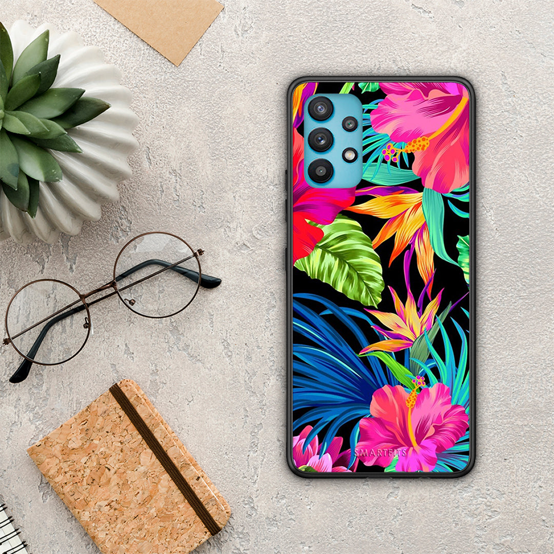 Tropical Flowers - Samsung Galaxy A32 5G case