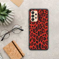 Thumbnail for Animal Red Leopard - Samsung Galaxy A33 5G case