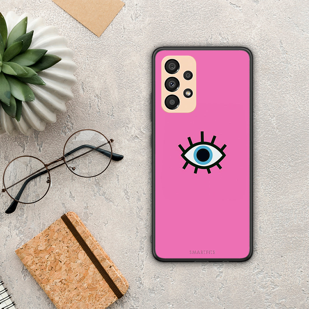 Blue Eye Pink - Samsung Galaxy A33 5G case