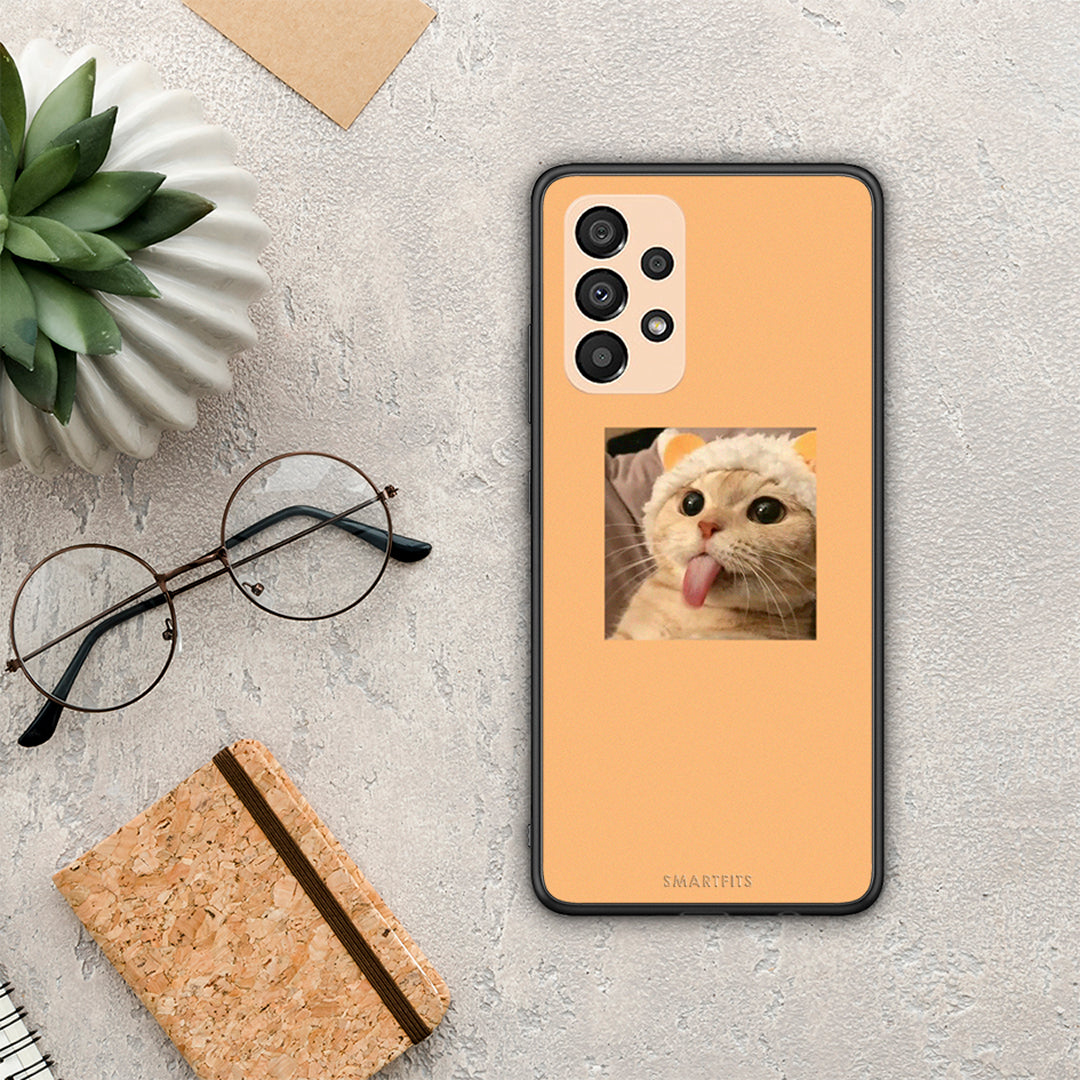 Cat Tongue - Samsung Galaxy A33 5G case