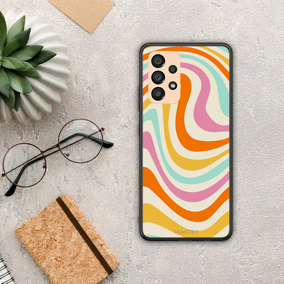 Colorful Waves - Samsung Galaxy A33 5G case