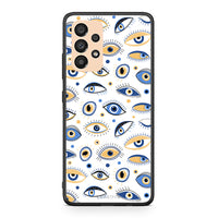 Thumbnail for Samsung A33 5G Ftou Ftou θήκη από τη Smartfits με σχέδιο στο πίσω μέρος και μαύρο περίβλημα | Smartphone case with colorful back and black bezels by Smartfits