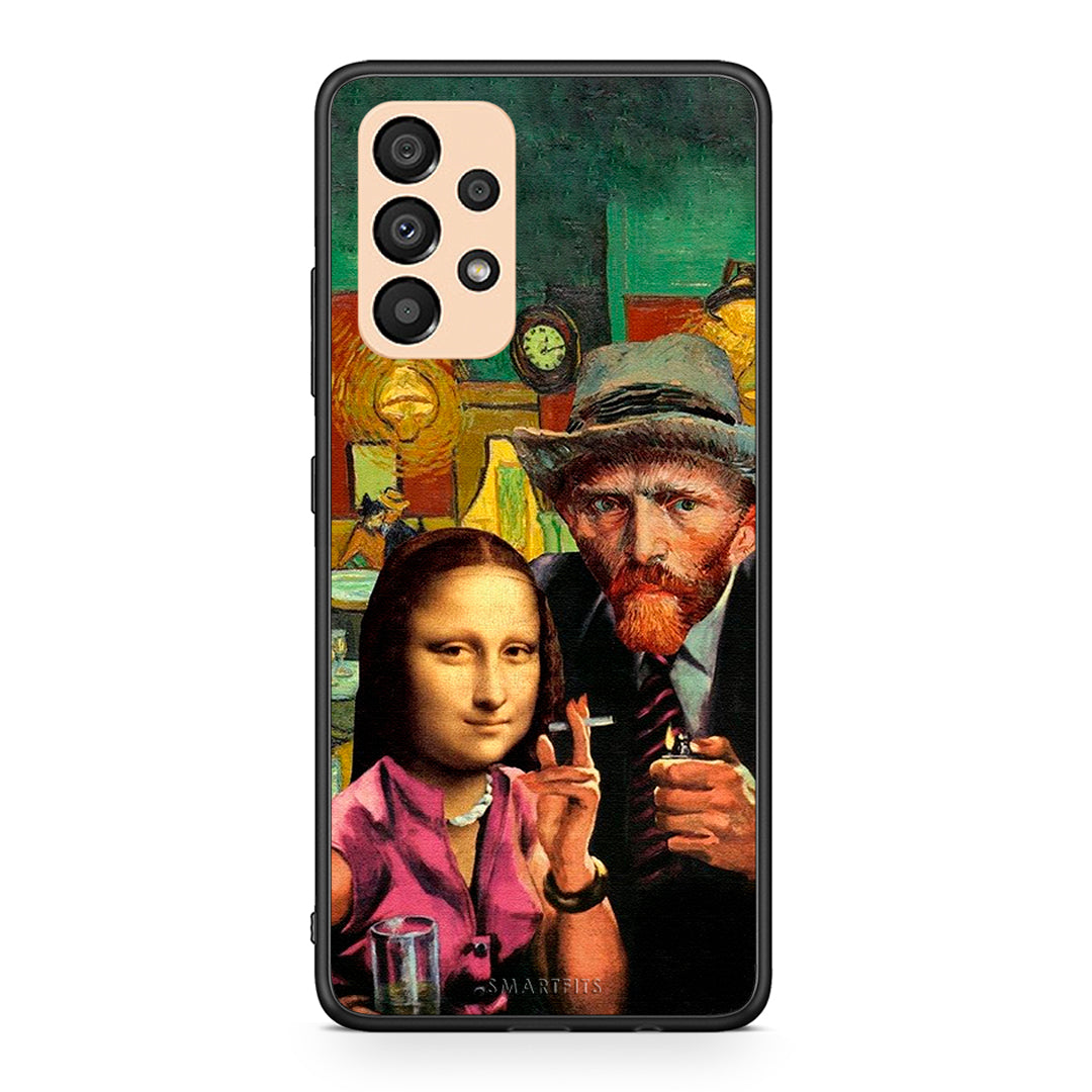 Samsung A33 5G Funny Art θήκη από τη Smartfits με σχέδιο στο πίσω μέρος και μαύρο περίβλημα | Smartphone case with colorful back and black bezels by Smartfits