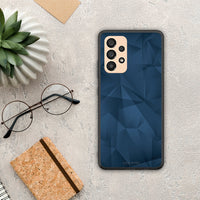 Thumbnail for Geometric Blue Abstract - Samsung Galaxy A33 5G case