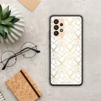 Thumbnail for Geometric Luxury White - Samsung Galaxy A33 5G case