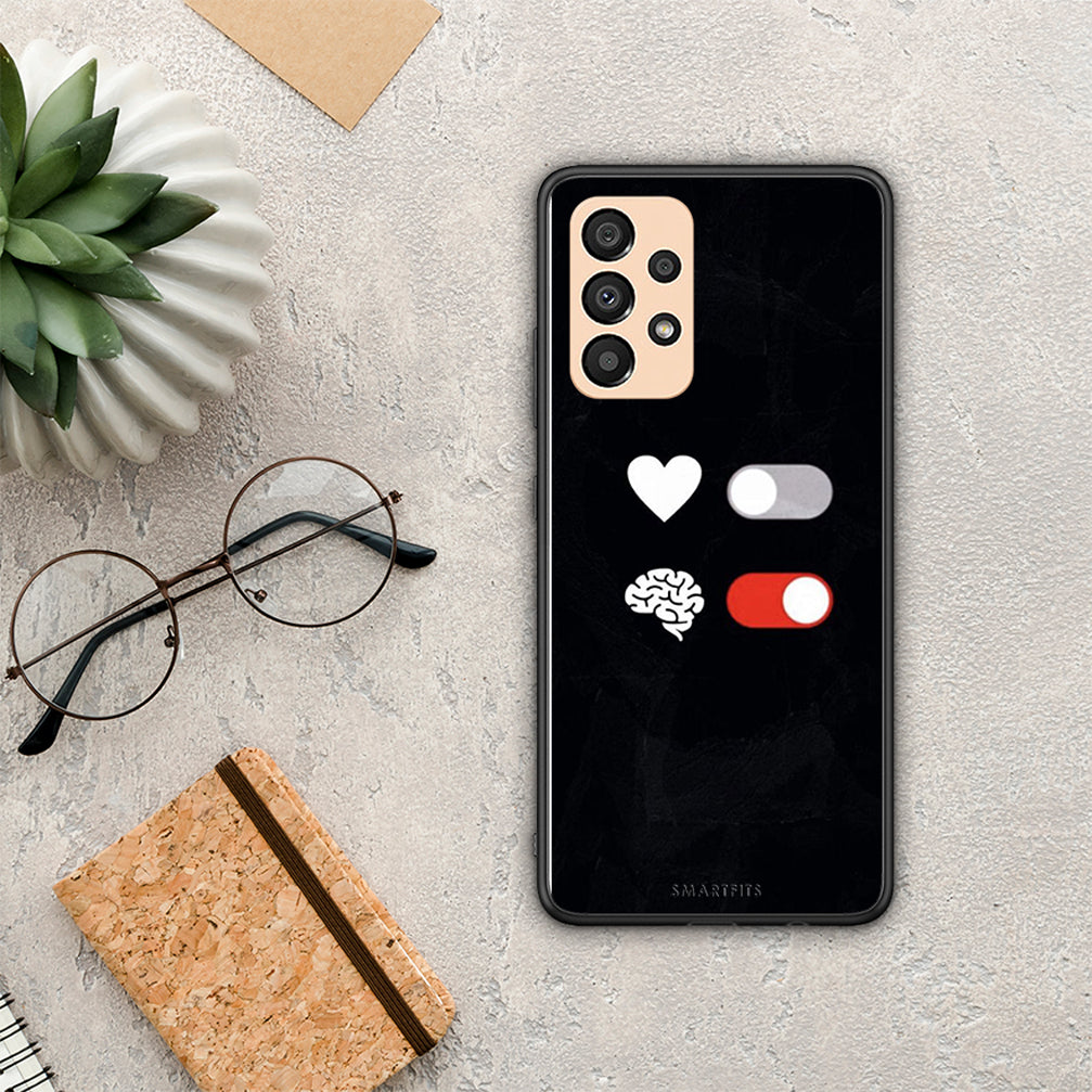 Heart vs Brain - Samsung Galaxy A33 5G case