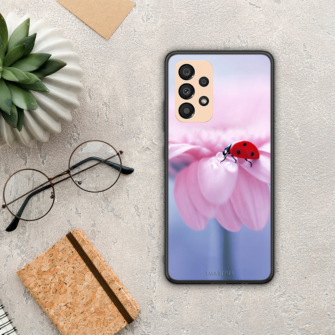 Ladybug Flower - Samsung Galaxy A33 5G case