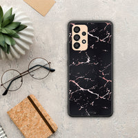 Thumbnail for Marble Black Rosegold - Samsung Galaxy A33 5G case