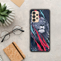 Thumbnail for PopArt Lion Designer - Samsung Galaxy A33 5G case