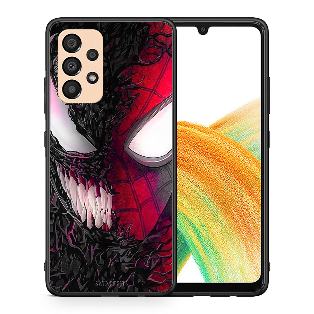 Θήκη iPhone 11 Pro Max SpiderVenom PopArt από τη Smartfits με σχέδιο στο πίσω μέρος και μαύρο περίβλημα | iPhone 11 Pro Max SpiderVenom PopArt case with colorful back and black bezels