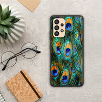 Thumbnail for Real Peacock Feathers - Samsung Galaxy A33 5G case