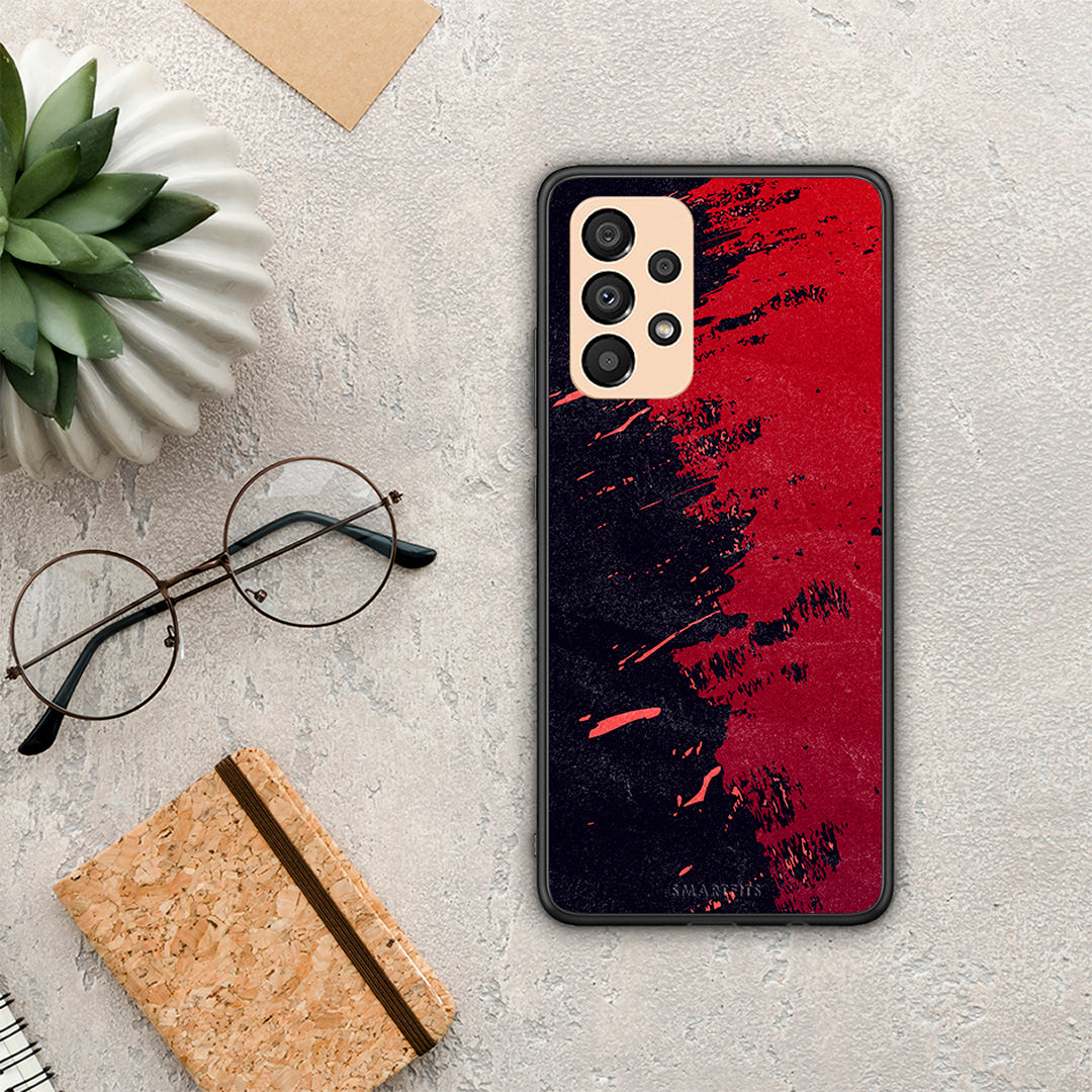 Red Paint - Samsung Galaxy A33 5G case