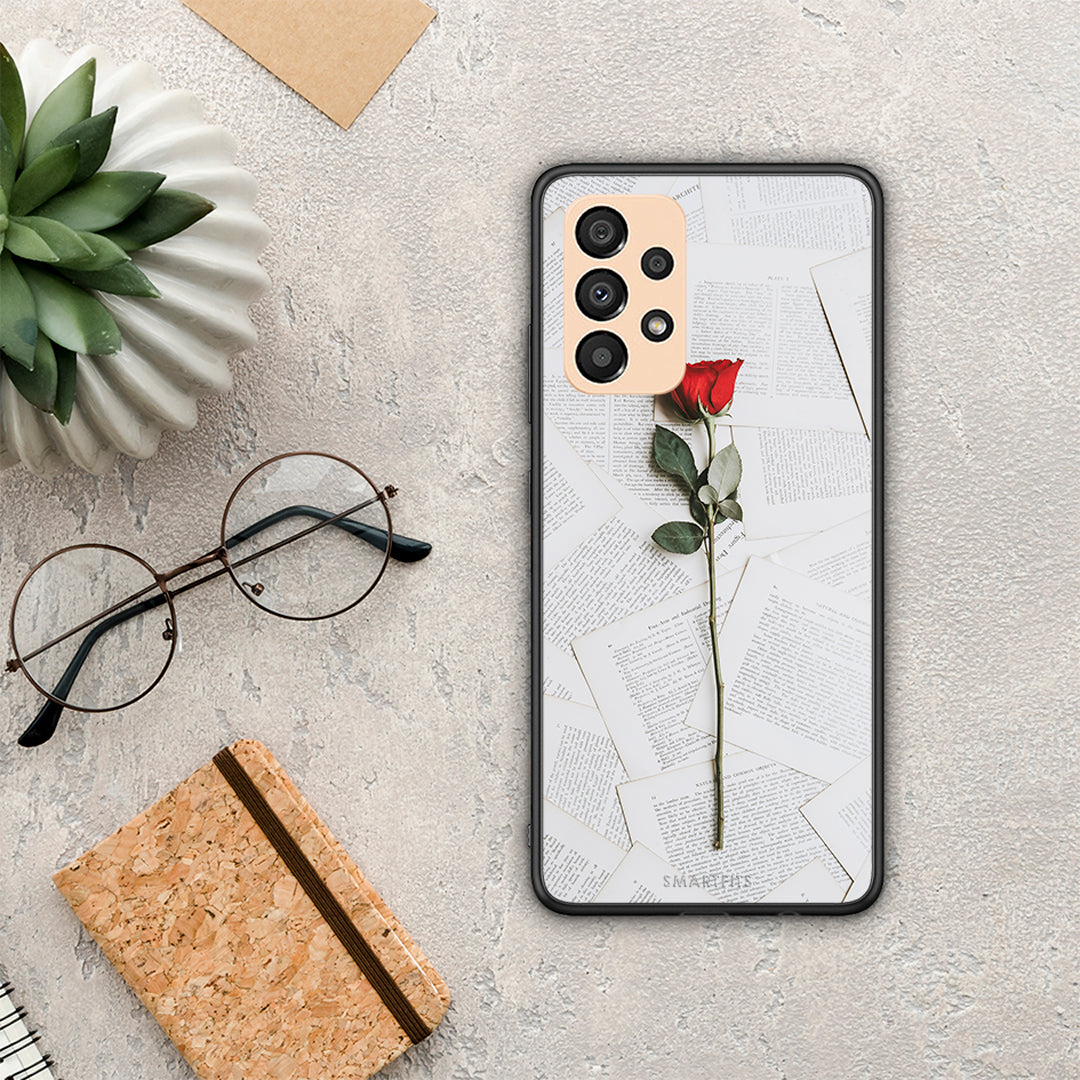 Red Rose - Samsung Galaxy A33 5G case