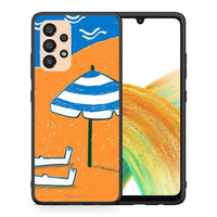 Thumbnail for Θήκη Samsung A33 5G Summering από τη Smartfits με σχέδιο στο πίσω μέρος και μαύρο περίβλημα | Samsung A33 5G Summering case with colorful back and black bezels