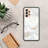 Thumbnail for White Gold Marble - Samsung Galaxy A33 5G case