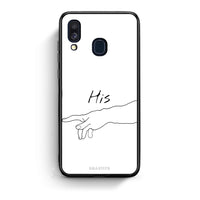 Thumbnail for Samsung A40 Aeshetic Love 2 Θήκη Αγίου Βαλεντίνου από τη Smartfits με σχέδιο στο πίσω μέρος και μαύρο περίβλημα | Smartphone case with colorful back and black bezels by Smartfits