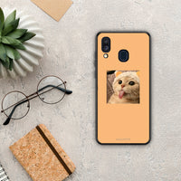 Thumbnail for Cat Tongue - Samsung Galaxy A40 case