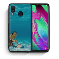 Thumbnail for Θήκη Samsung A40 Clean The Ocean από τη Smartfits με σχέδιο στο πίσω μέρος και μαύρο περίβλημα | Samsung A40 Clean The Ocean case with colorful back and black bezels