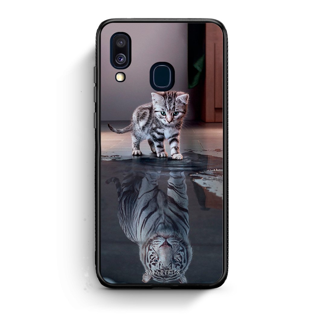 4 - Samsung A40 Tiger Cute case, cover, bumper