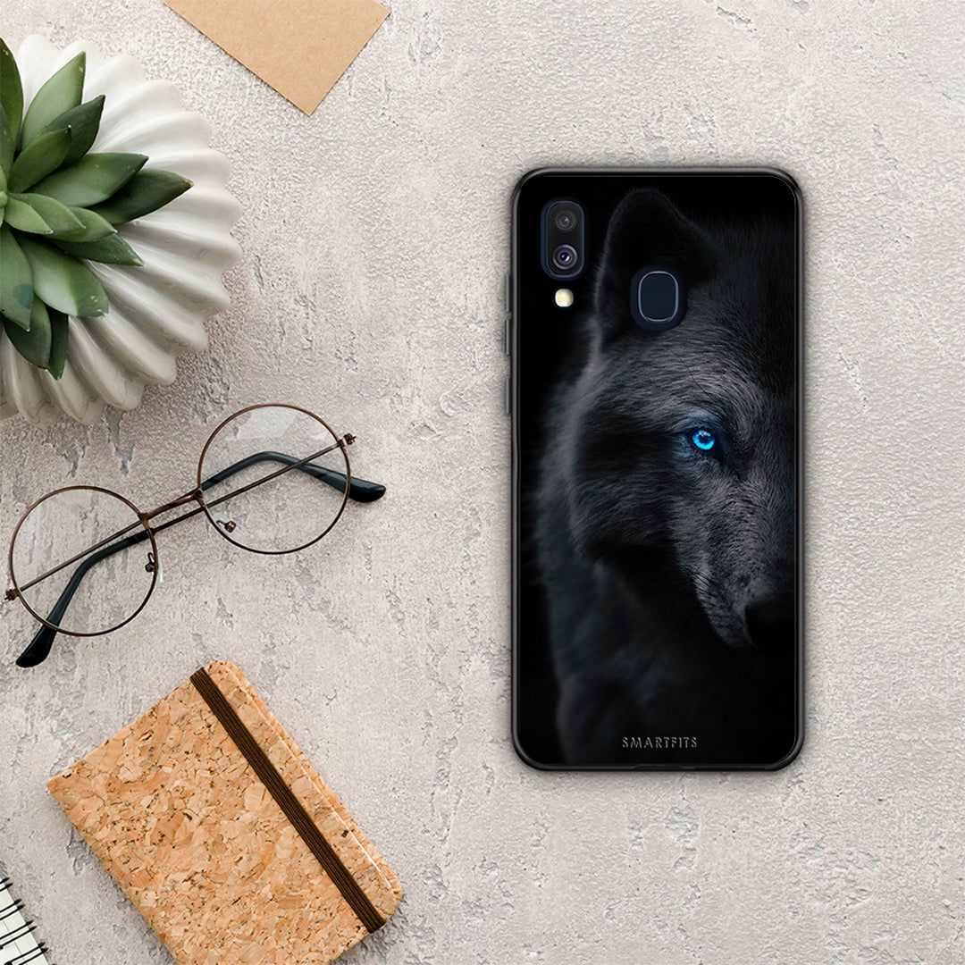 Dark Wolf - Samsung Galaxy A40 case