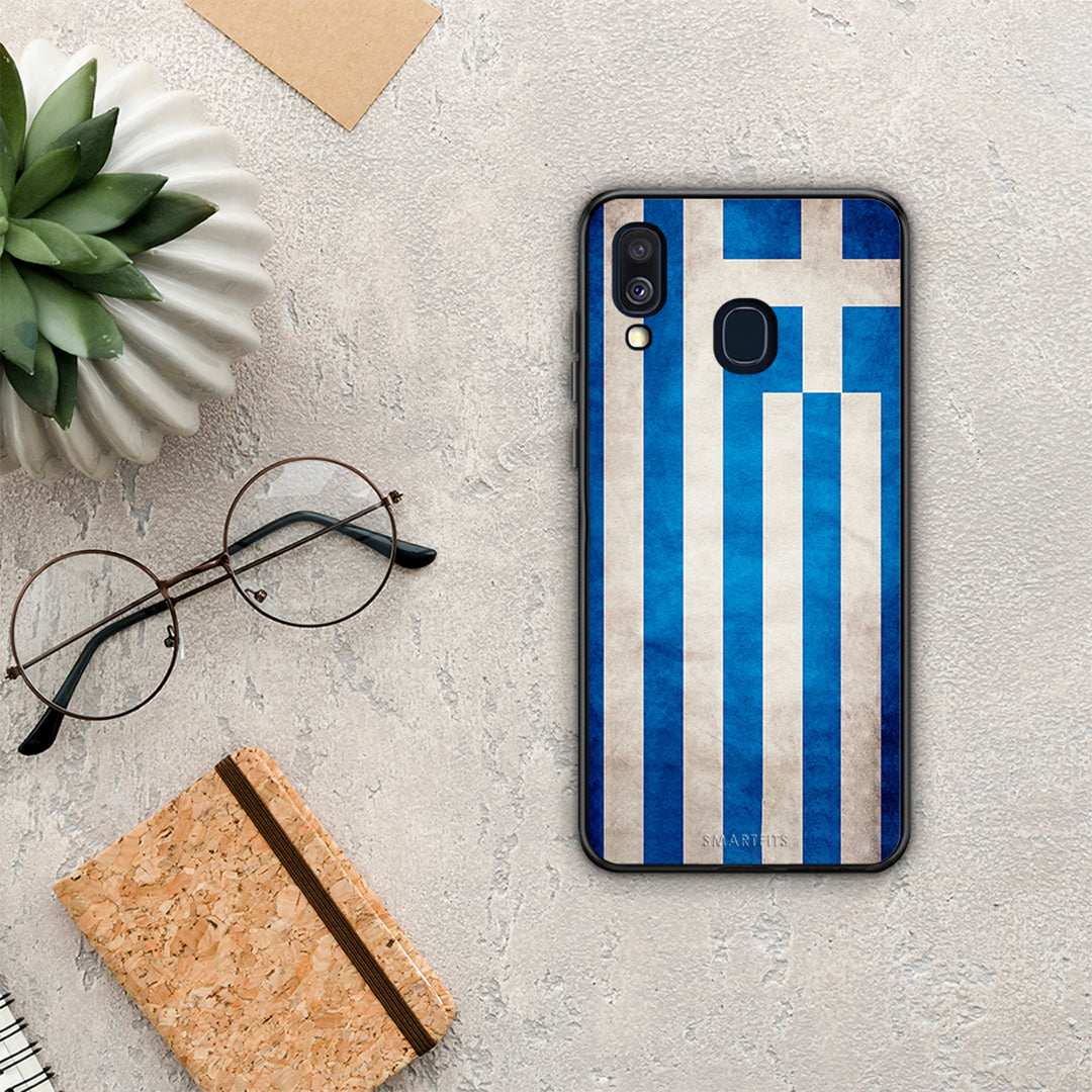 Flag Greek - Samsung Galaxy A40 case