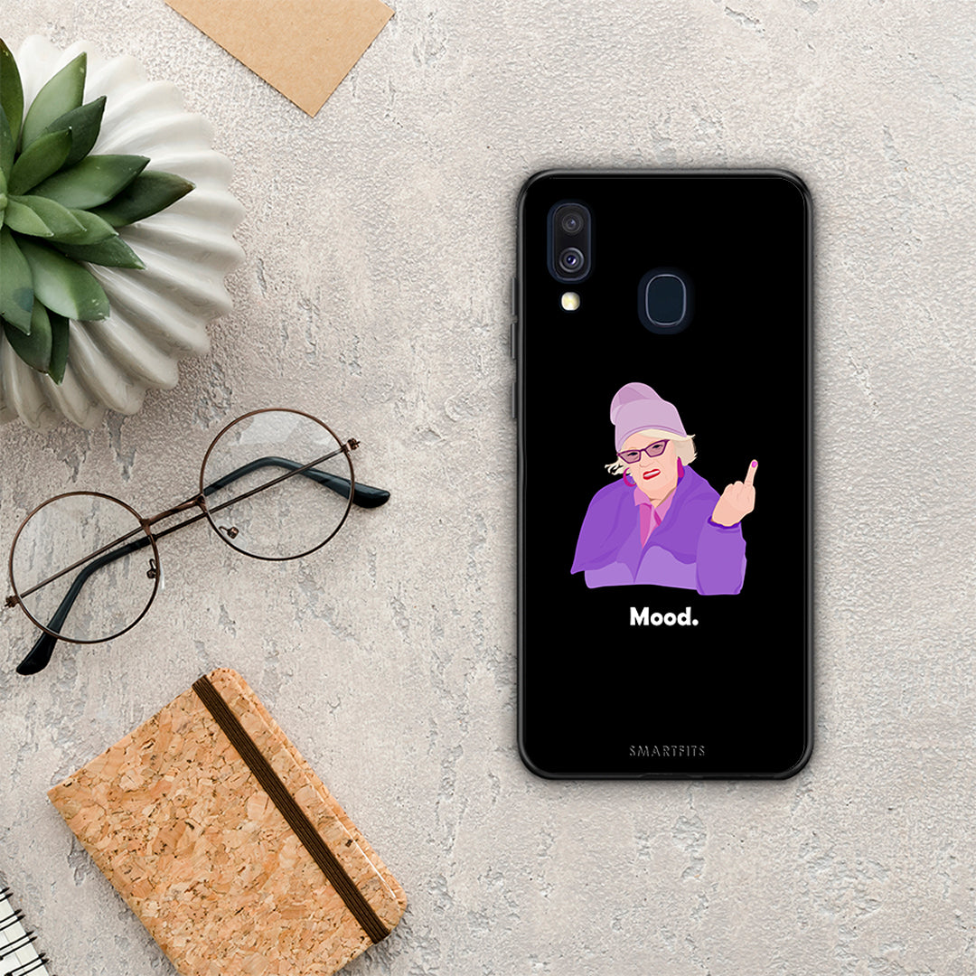 Grandma Mood Black - Samsung Galaxy A40 case